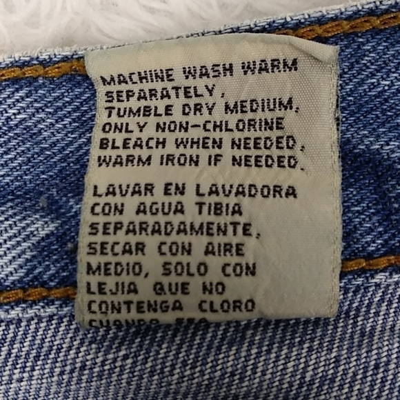 Route 66 Vintage High Rise Five Pocket Button Zipper Tapered Leg Blue Jeans - Picture 6 of 15